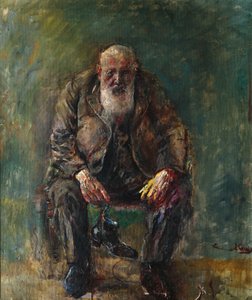 Selbstporträt mit Stiefeln, ca. 1920