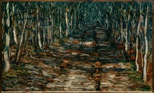 Waldweg nach Erling von Christian Rohlfs