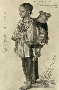 Bo-Kam und So-Ne - Chinesische Mädchen, Hongkong, 1898