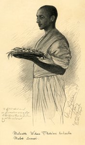 Buddhistischer Mönch, Ceylon, 1898