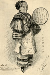 Me-J - Tochter eines Mandarins, Hankow, China, 1898