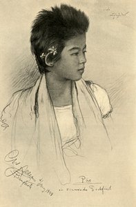 Päo - Teenager-Mädchen, Bangkok, 1898