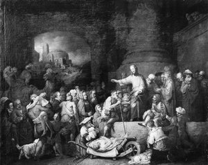 Christus heilt die Kranken, 1742