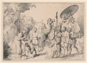 St. Philipp tauft den Äthiopier