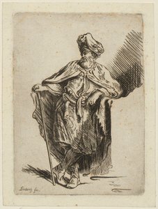 Stehende Orientale von Christian Wilhelm Ernst Dietrich