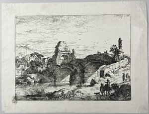 Die Steinbrücke von Christian Wilhelm Ernst Dietrich