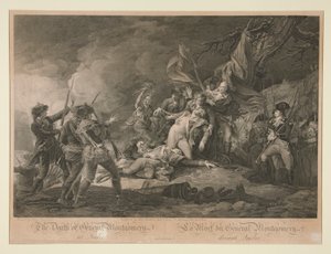 Der Tod von General Montgomery von Quebec von Christian Wilhelm Ketterlinus
