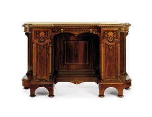 Renaissance Revival Marketerie Sideboard