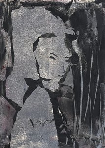 Abstraktes Porträt von Christina Misuro