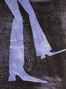 Lila Jeans von Christina Misuro