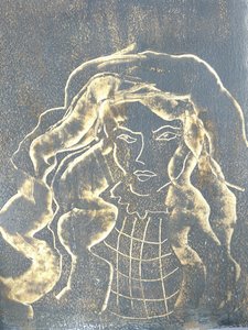 Leuchtende Silhouette von Christina Misuro