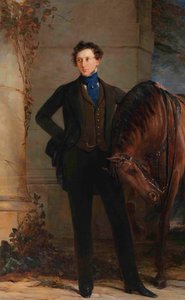 Porträt von Graf Wladimir Petrowitsch Orlow-Dawydow, 1809-1882 von Christina Robertson