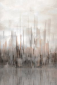 Abstrakte Stadtreflexion von Christina Sillen