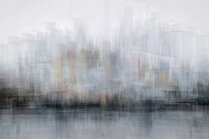 Verschwommene Stadtreflexionen von Christina Sillen