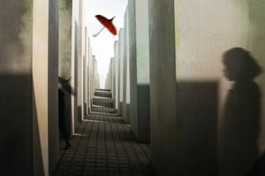 Berliner Gedenk-Regenschirm