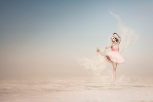 Schwebende Ballerina Traum