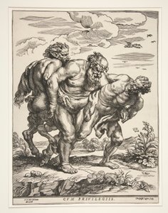 Der Marsch des Silenus von Christoffel Jegher