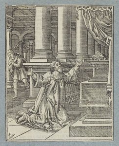 Davids Reue und Strafe von Christoffel van Sichem (II)