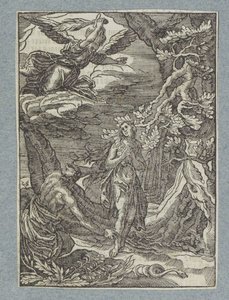Vertreibung aus dem Paradies von Christoffel van Sichem (II)
