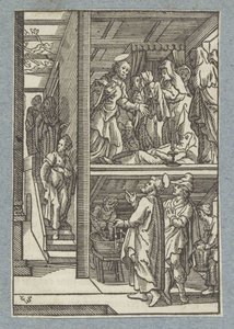 Erweckung der Dorkas (Tabita) von Christoffel van Sichem (II)