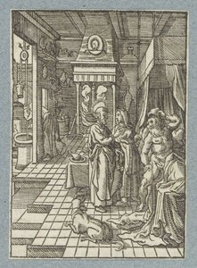 Petrus heilt Eneas von Christoffel van Sichem (II)