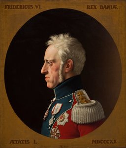 Porträt von Friedrich VI. von Dänemark