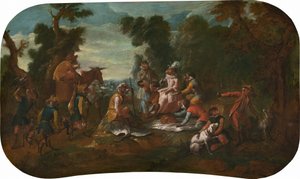 Singerie: Das Picknick