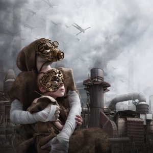 Dystopische Steampunk-Umarmung von Christophe Kiciak