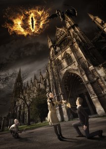 Epische Kathedrale Dunkle Fantasie von Christophe Kiciak