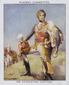 Sir Stapleton Cotton von Christopher (after) Clark