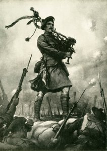 Wie Piper Laidlaw das Victoria-Kreuz am 25. September 1915 gewann, ca. 1920 von Christopher Clark