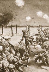 Die 2. Dorsets bei Kut-el-Amara, Angriff auf die türkischen Redouten von Christopher Clark