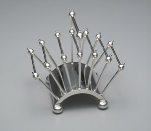 Toastständer, ca. 1881