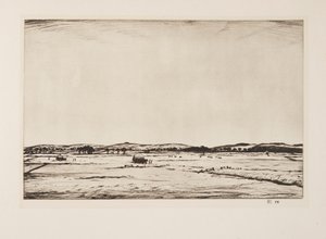 Sussex Downs von Christopher Richard Wynne Nevinson