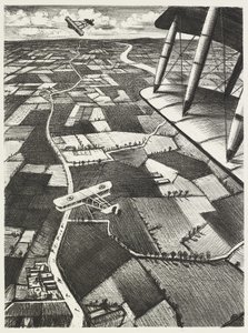 In der Luft, 1917 von Christopher Richard Wynne Nevinson