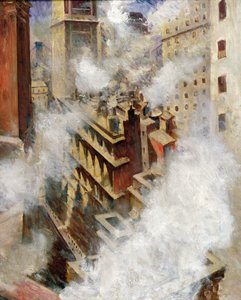 New York von Christopher Richard Wynne Nevinson