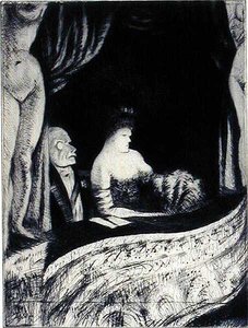Erfolg (Eine Loge im Theater) von Christopher Richard Wynne Nevinson