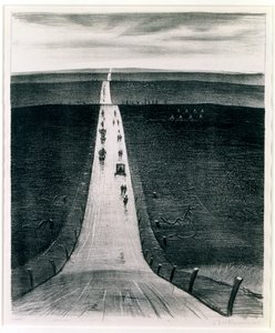 Die Straße von Arras nach Bapaume, 1918