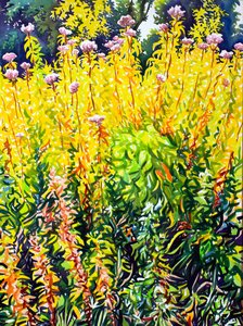Flussufer Spätsommer von Christopher Ryland