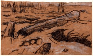 Ein umgestürzter Baum, ca. 1914 von Christopher Williams