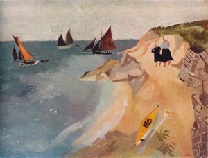 Meereslandschaft, Treboul, ca. 1929, 1938