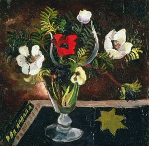 Stillleben mit Blumen von Christopher Wood