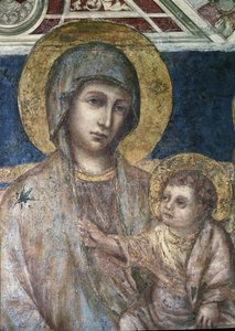 Maestà (Detail) von Cimabue
