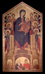 Maestà der Heiligen Dreifaltigkeit von Cimabue