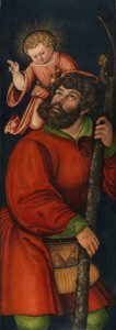 Der heilige Christophorus von Circle of Lucas Cranach the Elder