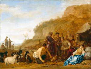 Laban sucht nach seinen Göttern