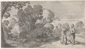 Vertreibung von Hagar und Ismael von Claes Moeyaert