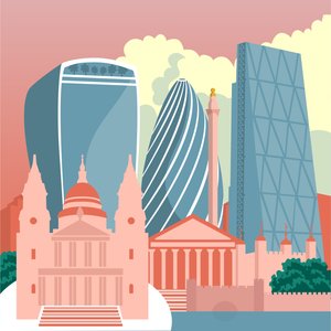 Square Mile Stadtbild