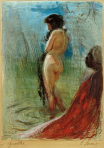 Donna Anna am Wasser von Clara Siewert