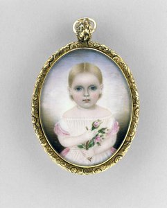 Porträt eines Mädchens, um 1840